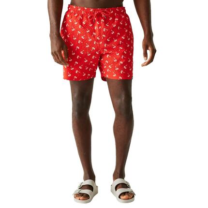 Short De Bain LORAS Homme (Rouge Coquelicot)