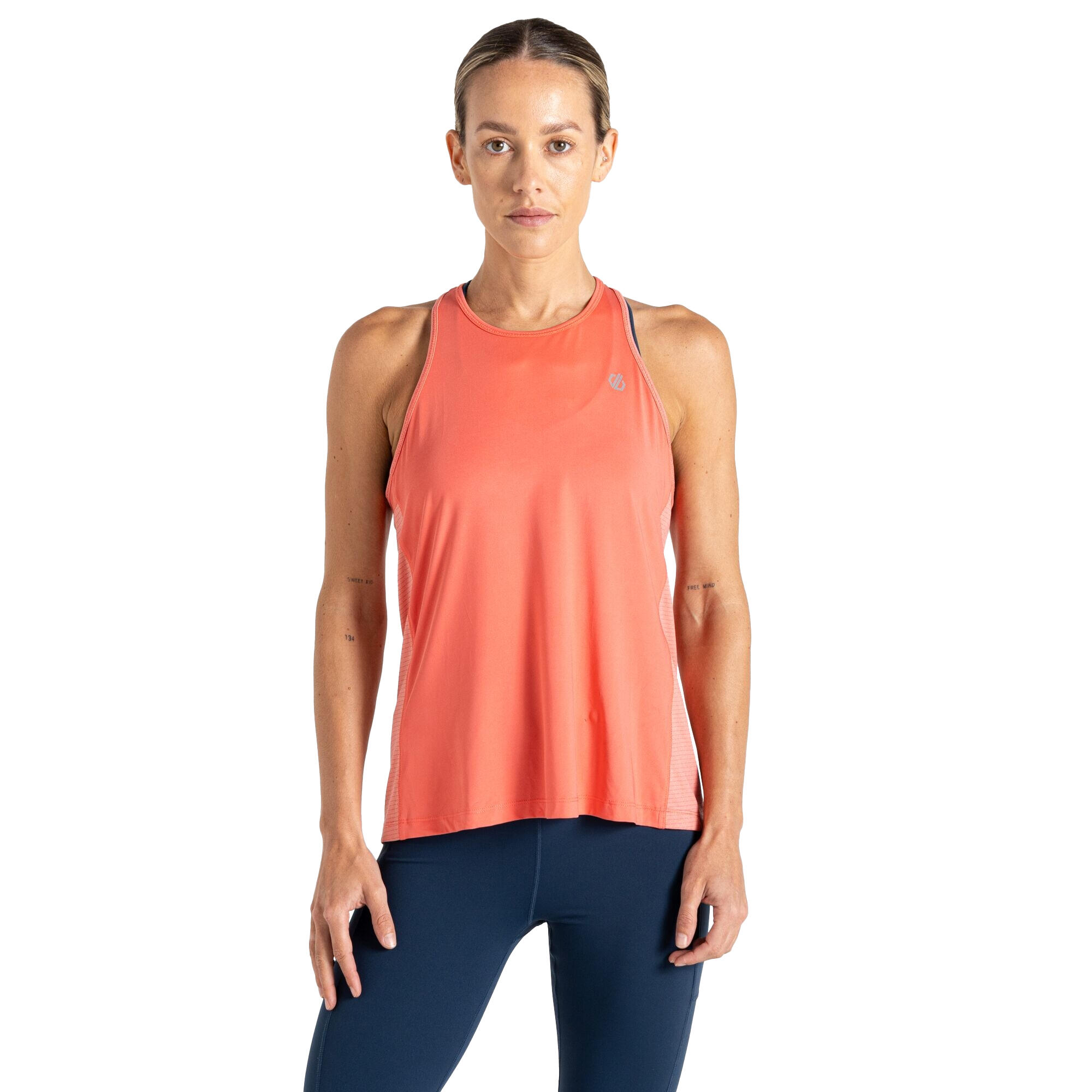 Dames Gravitate Tanktop (Perzikbloesem) 4/5
