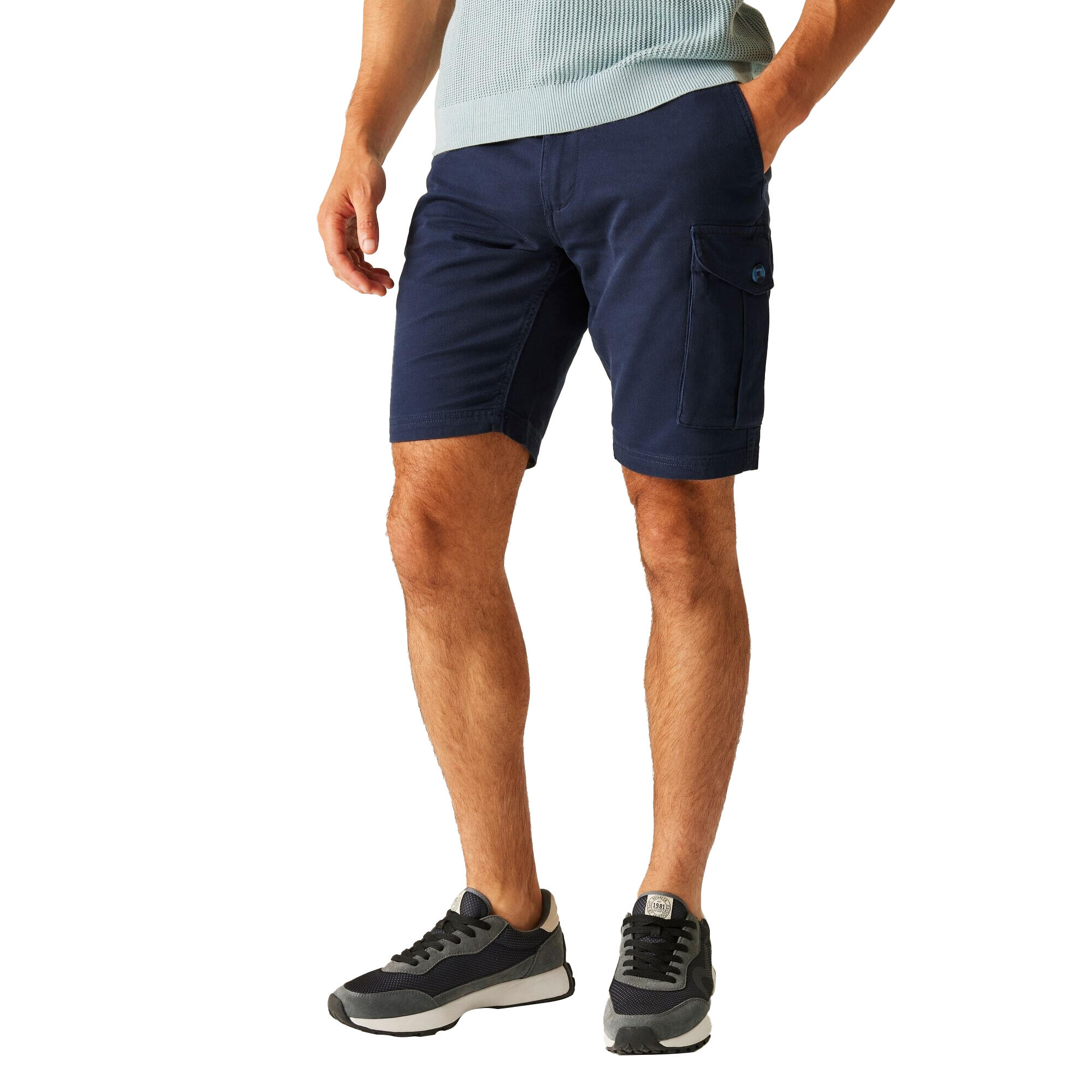 Pantaloncini Uomo Regatta Bendrick Blu Navy 4/5