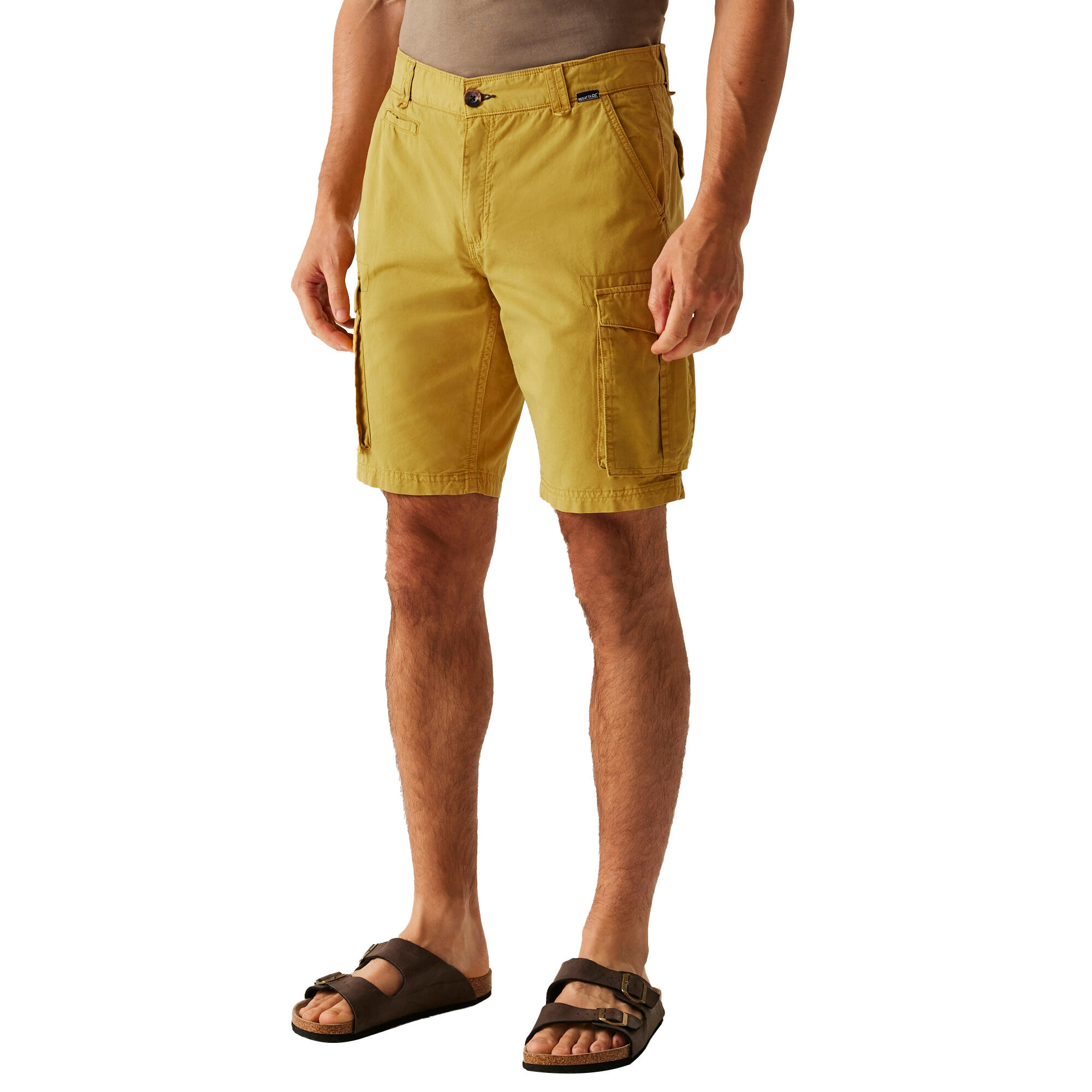 Calções com Bolsos Shorebay II Homem (Mostarda) 4/5