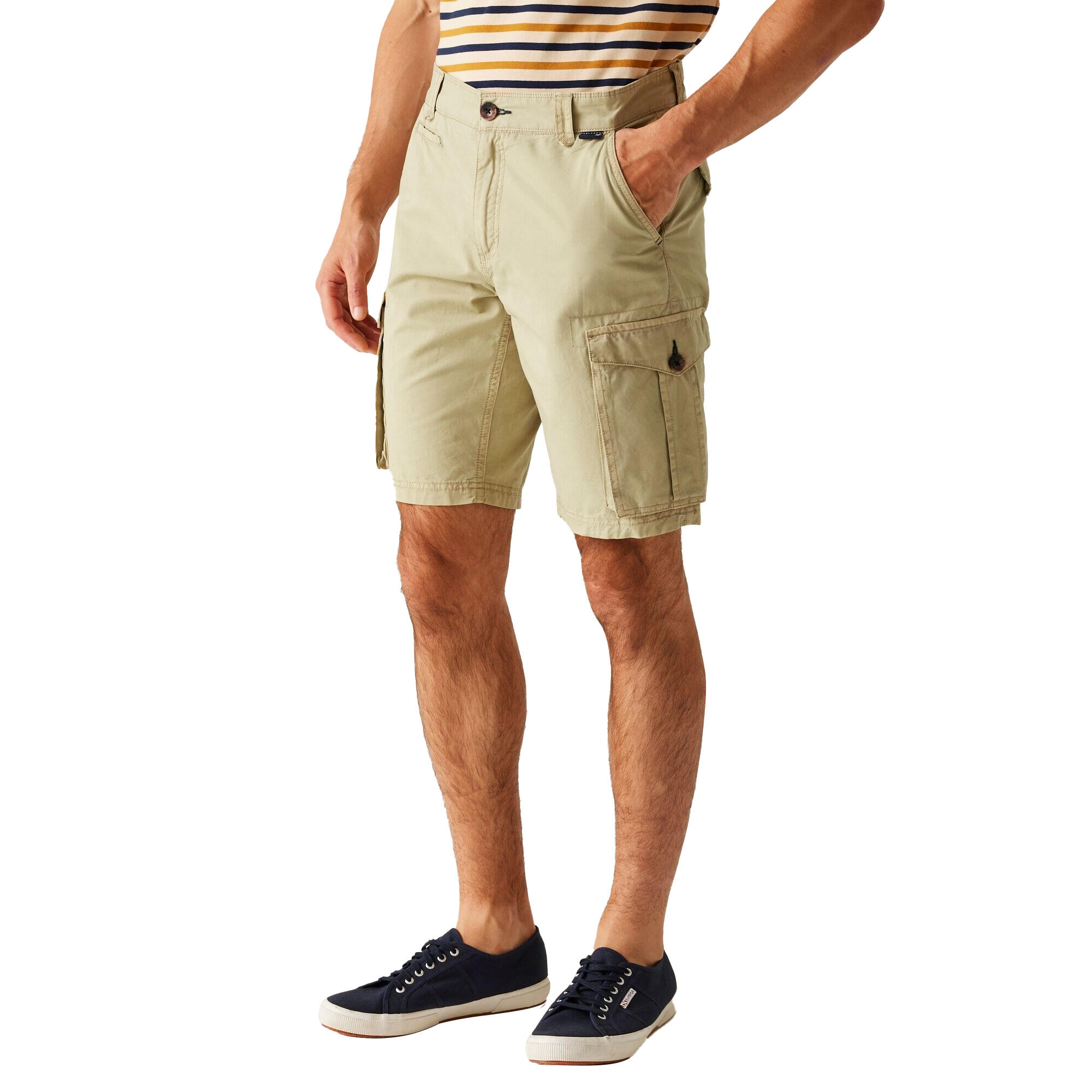 "Shorebay II" CargoShorts für Herren Weißer Pfeffer 4/5