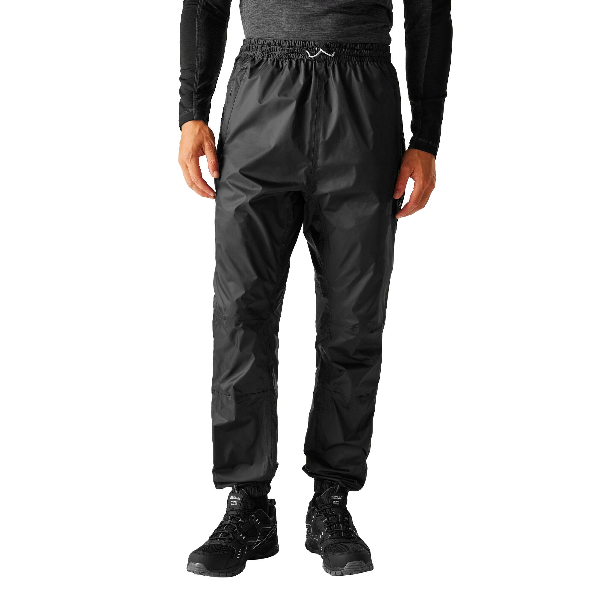 Pantalon De Pluie ACTIVE Homme (Noir) 4/5