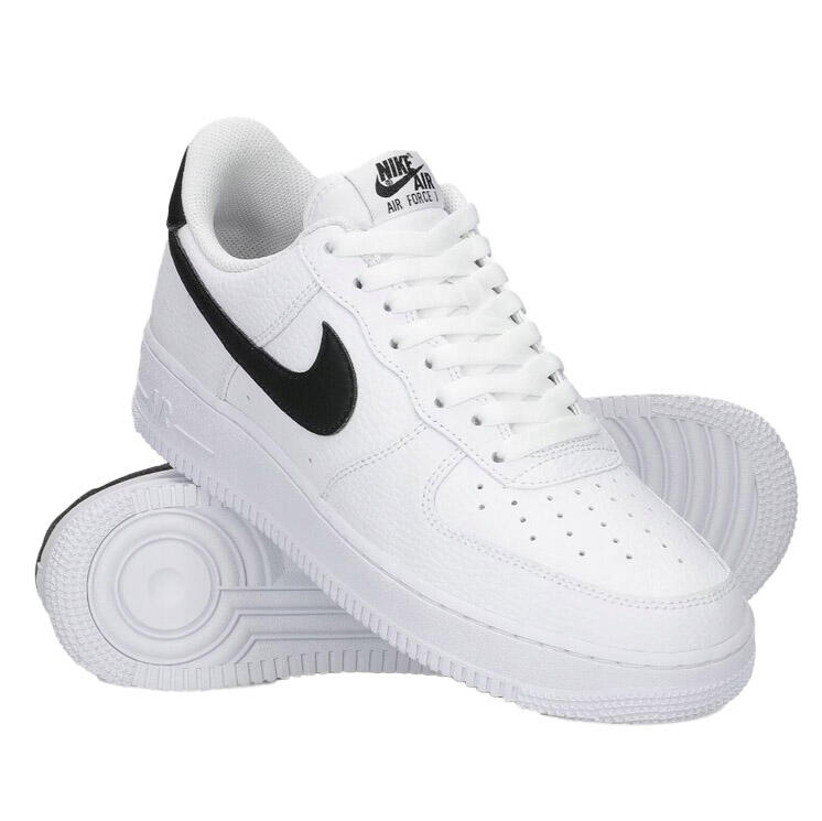 Nike Air Force 1 Low - White Black 7/7
