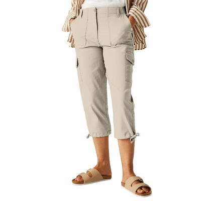 Dames shorebella capri broek (lichte vanille)