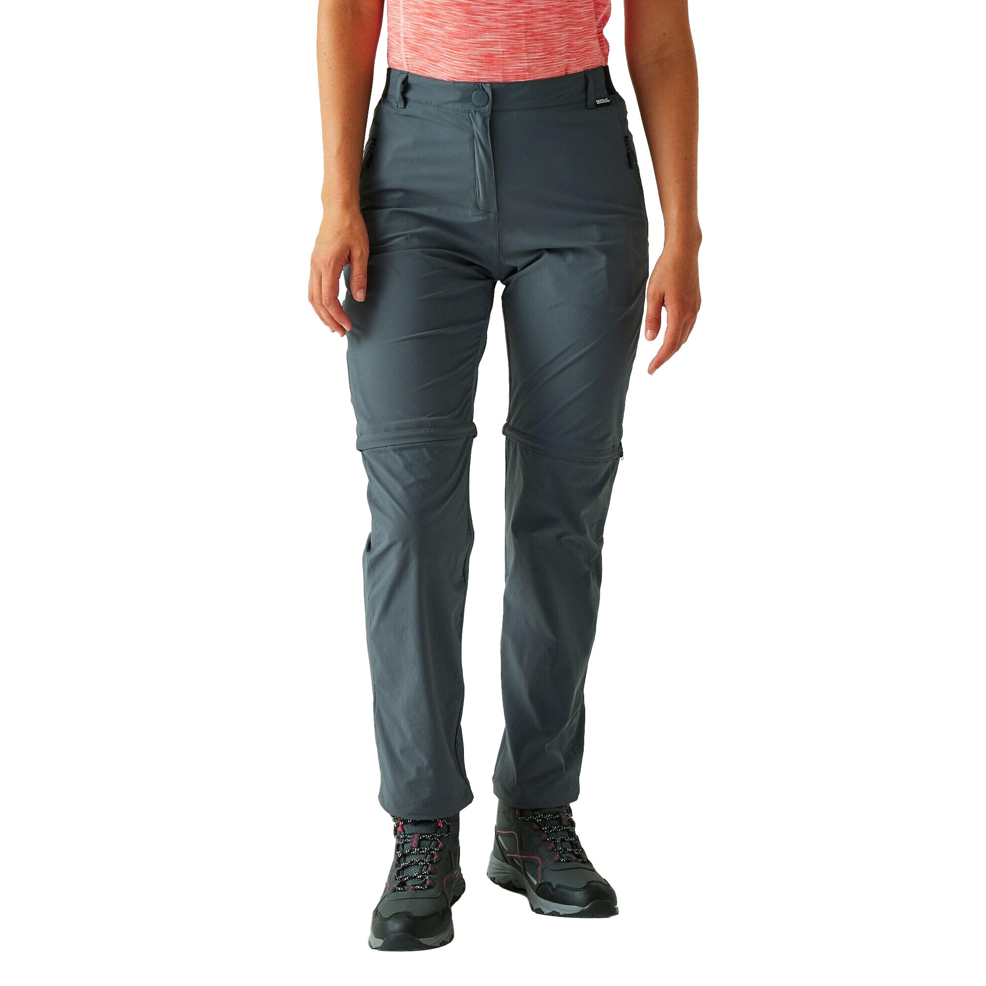 Pantalones de Senderismo Travel Light II para Mujer Gris Seal 4/5