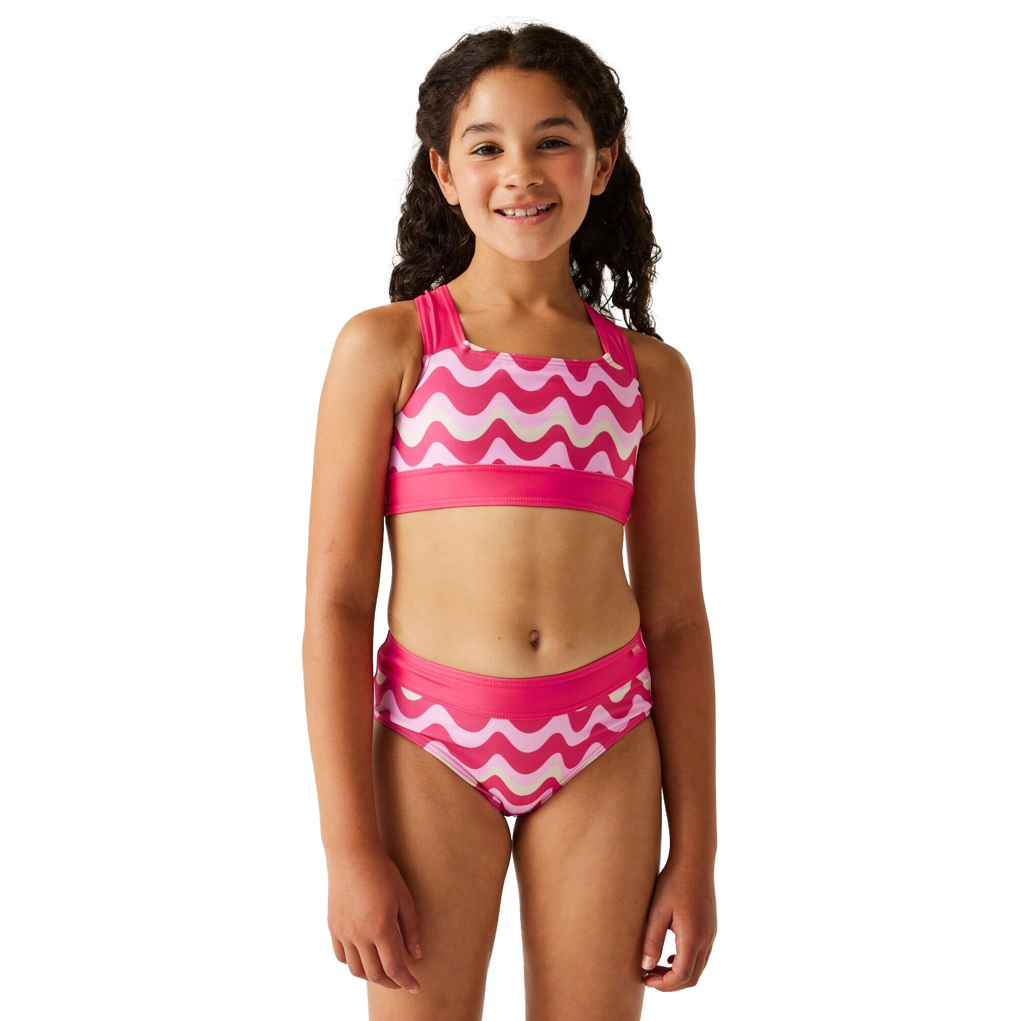 Ensemble Maillot De Bain 2 Pièces DAKARIA Fille (Pop) 4/5