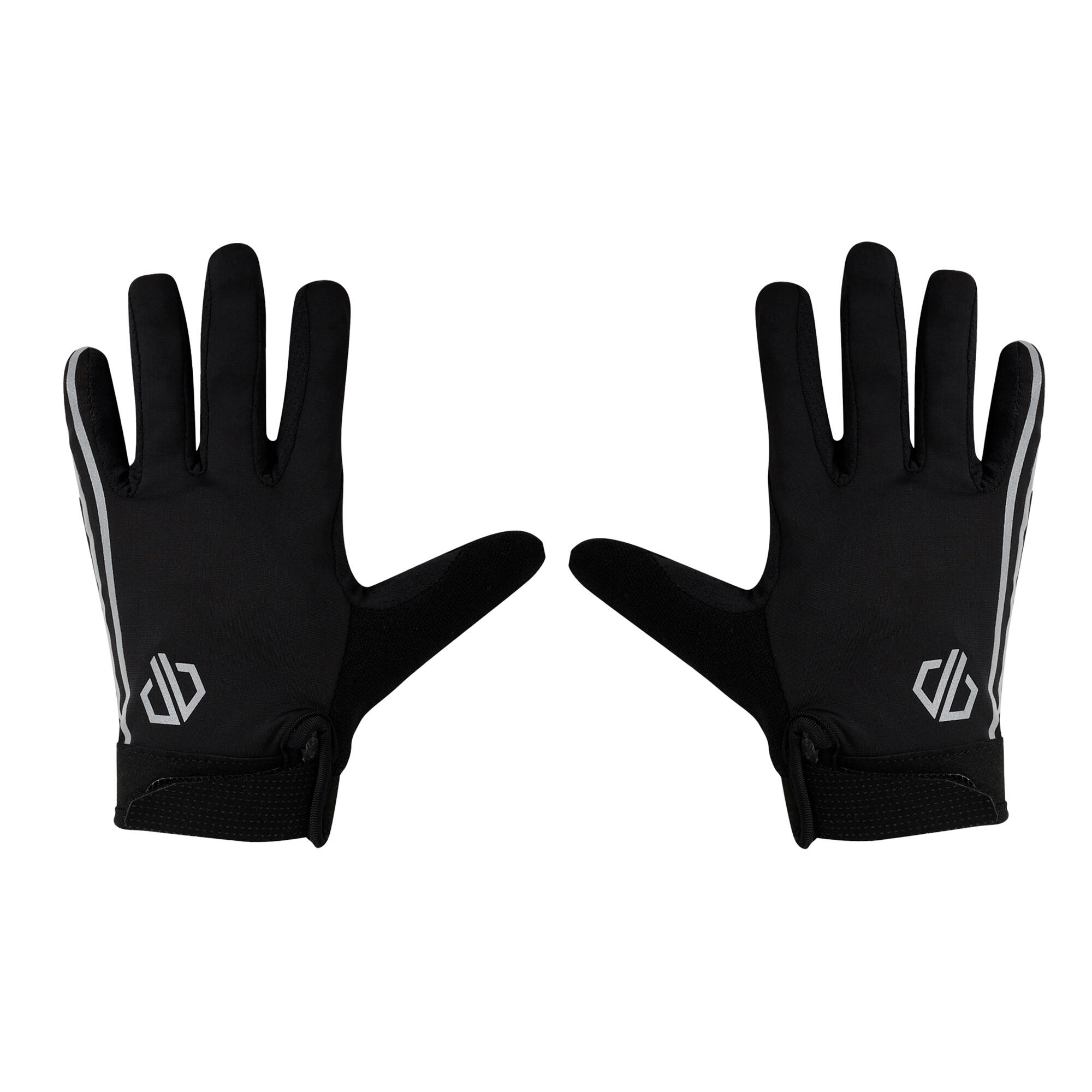 RadfahrerHandschuhe Damen Schwarz 4/5