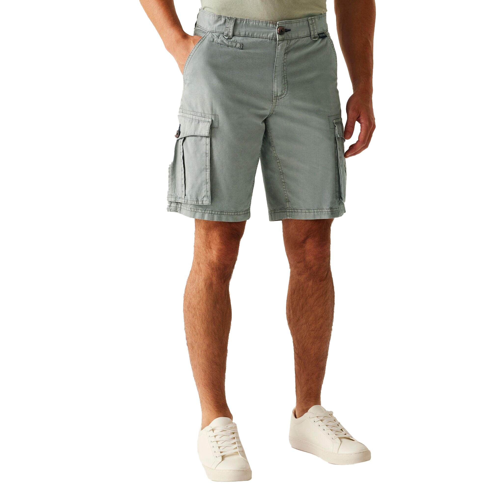 Short À Poches SHOREBAY Homme (Gris Orage) 4/5