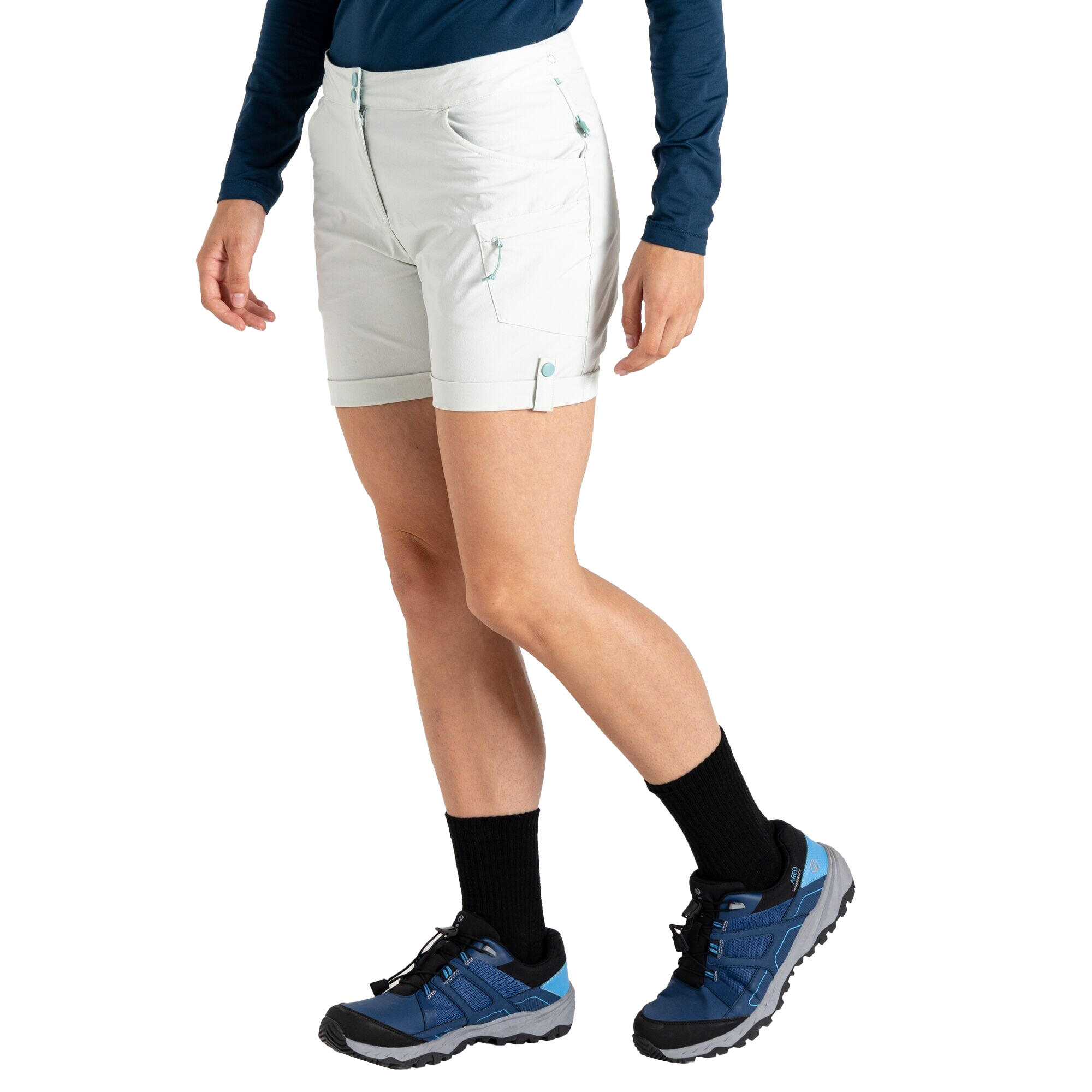 Short Uni En Nylon MELODIC Femme (Blanc) 4/5