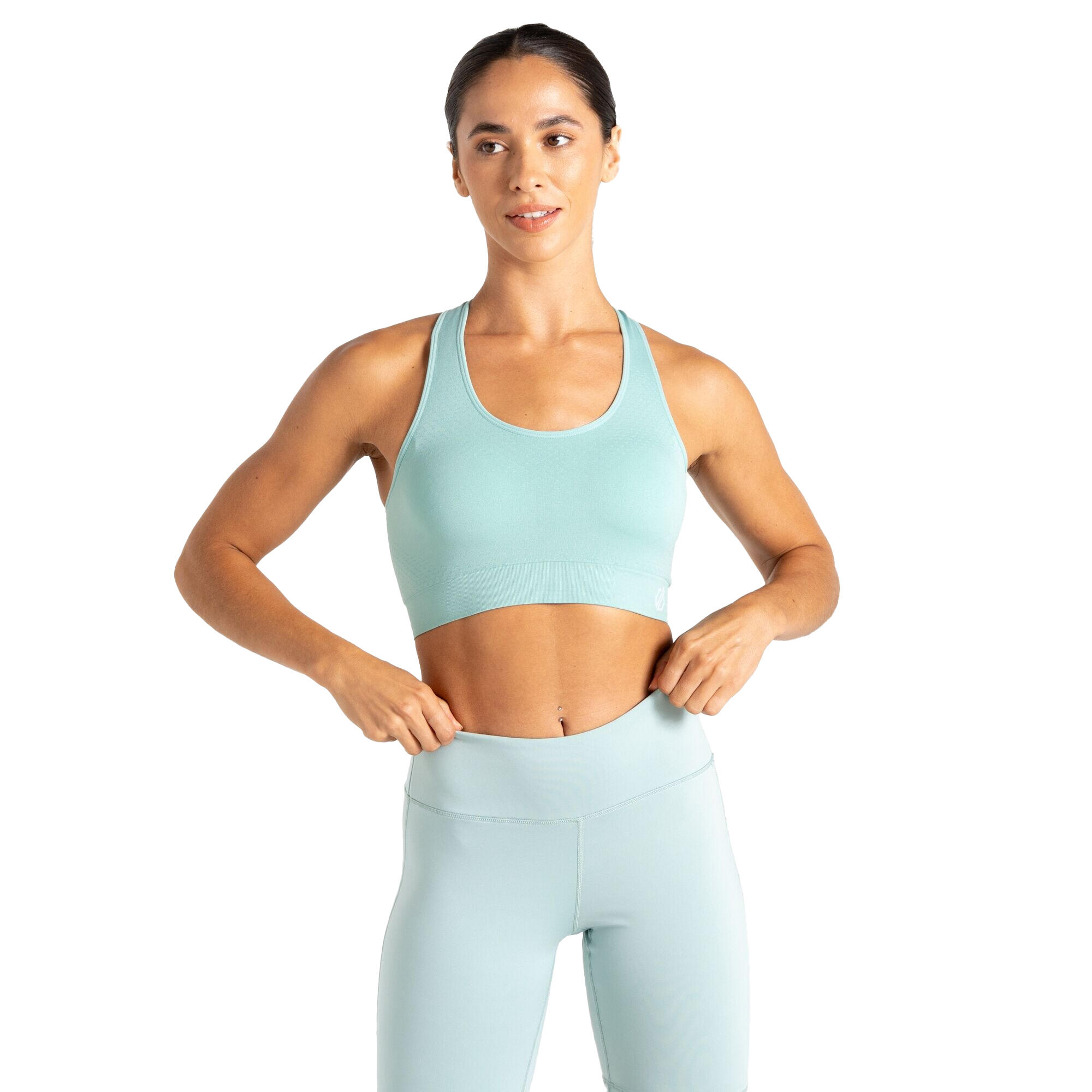Brassière De Sport DONT SWEAT IT Femme (Turquoise Pâle) 4/5