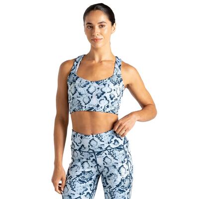 Dames swift iii slangenprint sportbeha (skyway)