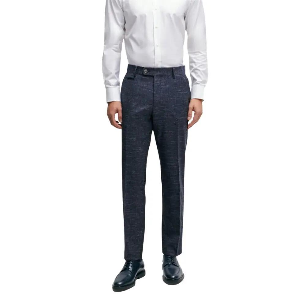 HGenius Pantalone Aderente Uomo Boss H-Genius Blu Scuro 2/3