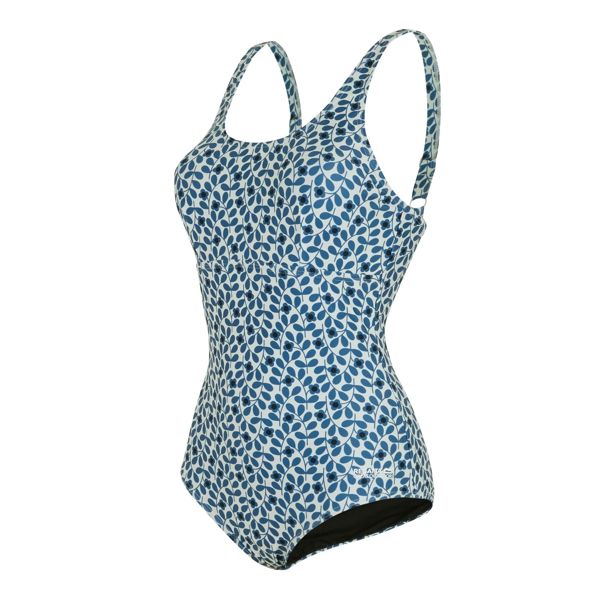 "Orla Kiely" Badeanzug für Damen Blau 3/5