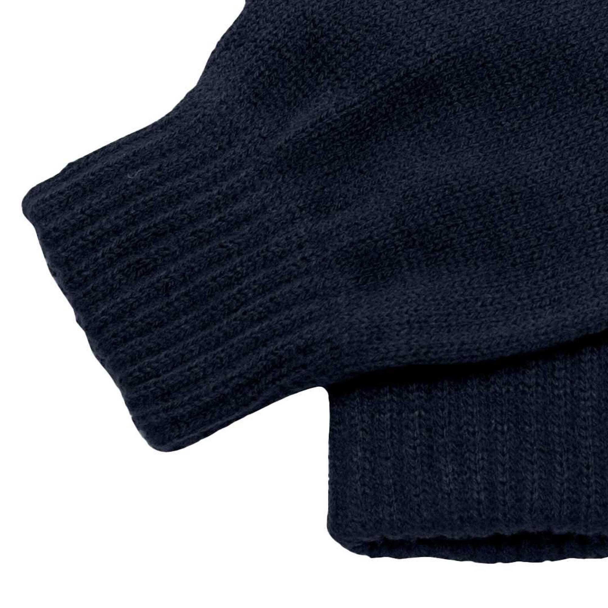 Unisexo sem dedos Mitts / Luvas (Marinha) 4/5
