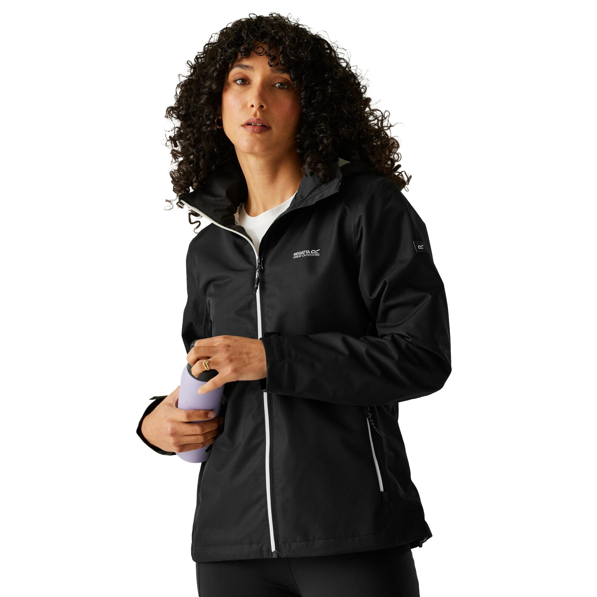 Veste Imperméable OAKHOWE Femme (Noir) 4/5