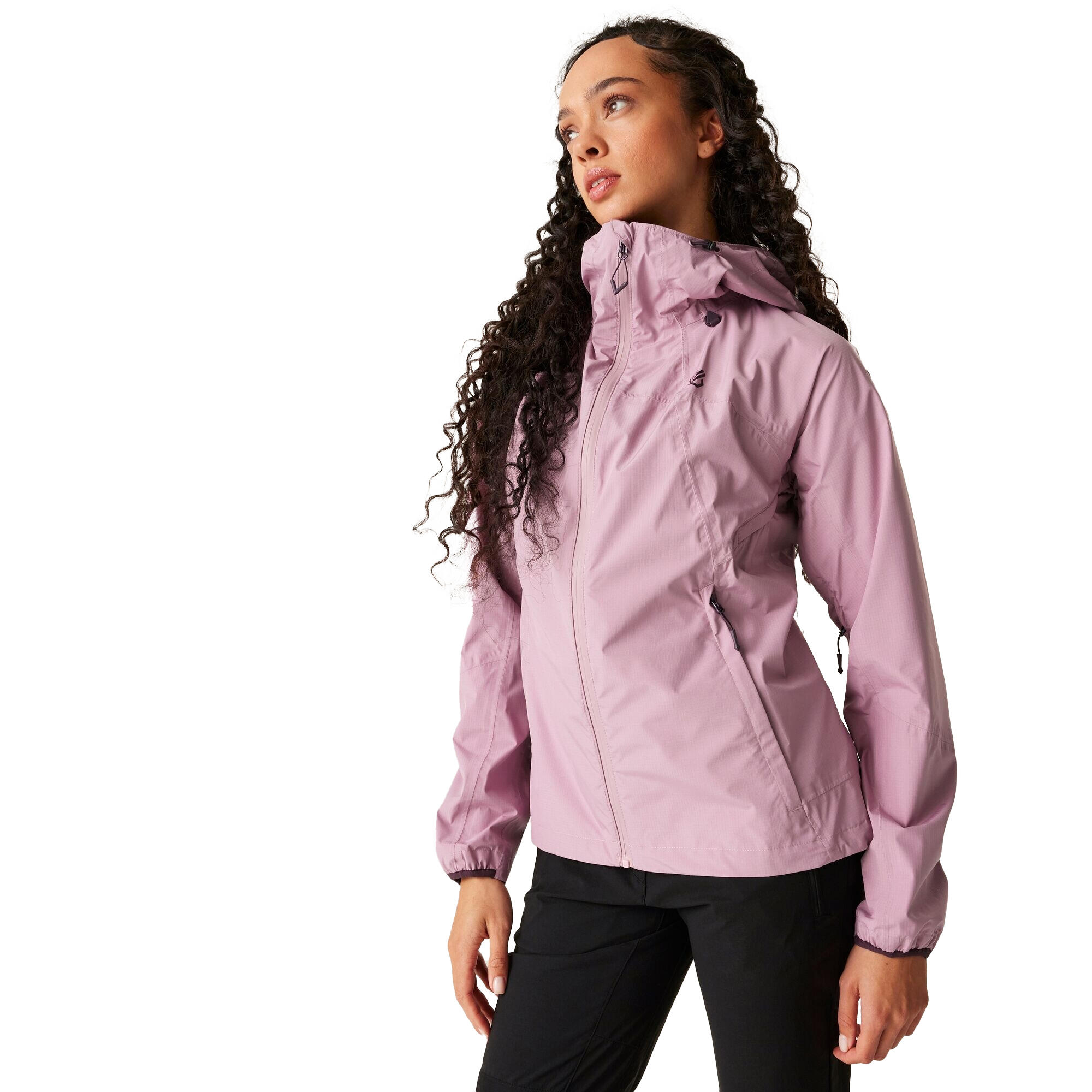 Dames Breathe Easy Waterdichte Jas (Lila's) 4/5