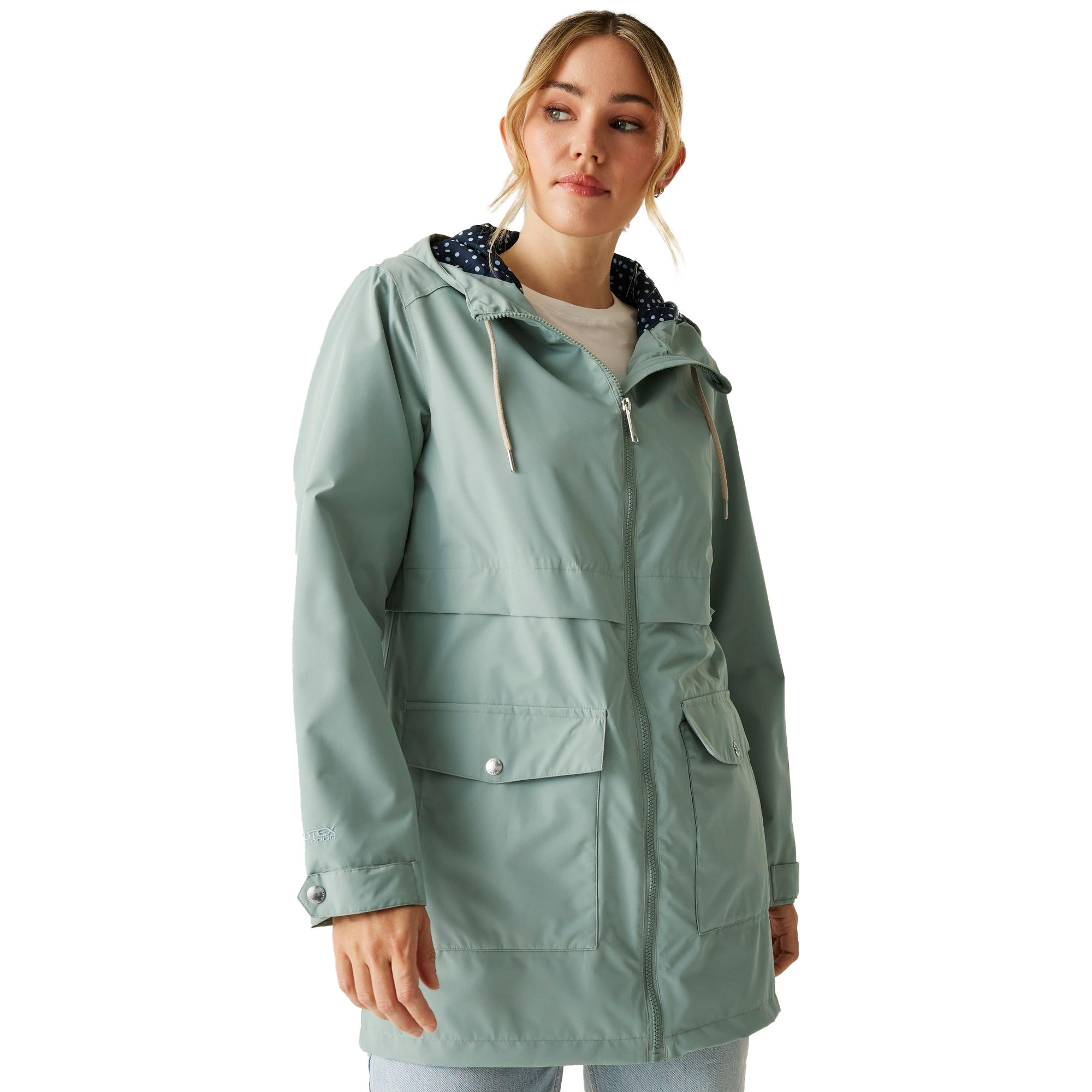 Chaqueta Impermeable Navaeh para Mujer Glaciar 4/5