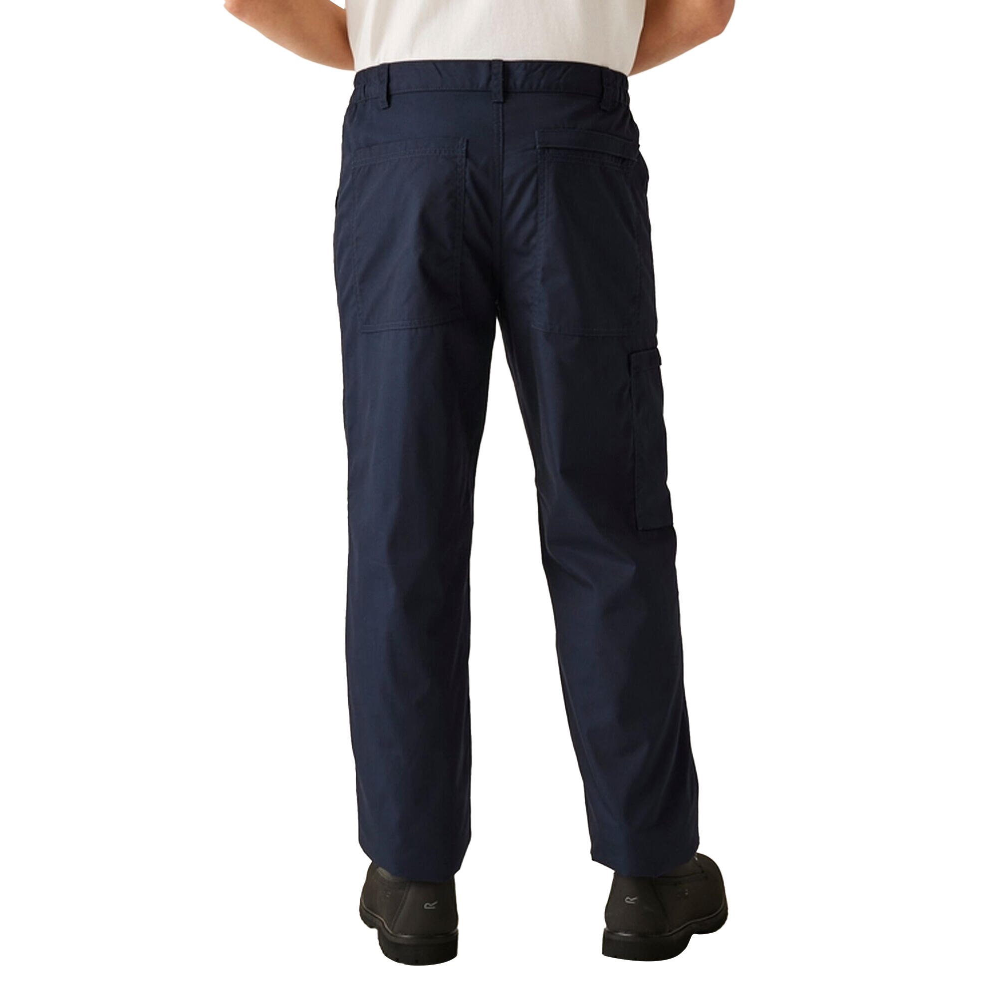 Mens Sports New Lined Action Trousers (Navy) 4/5