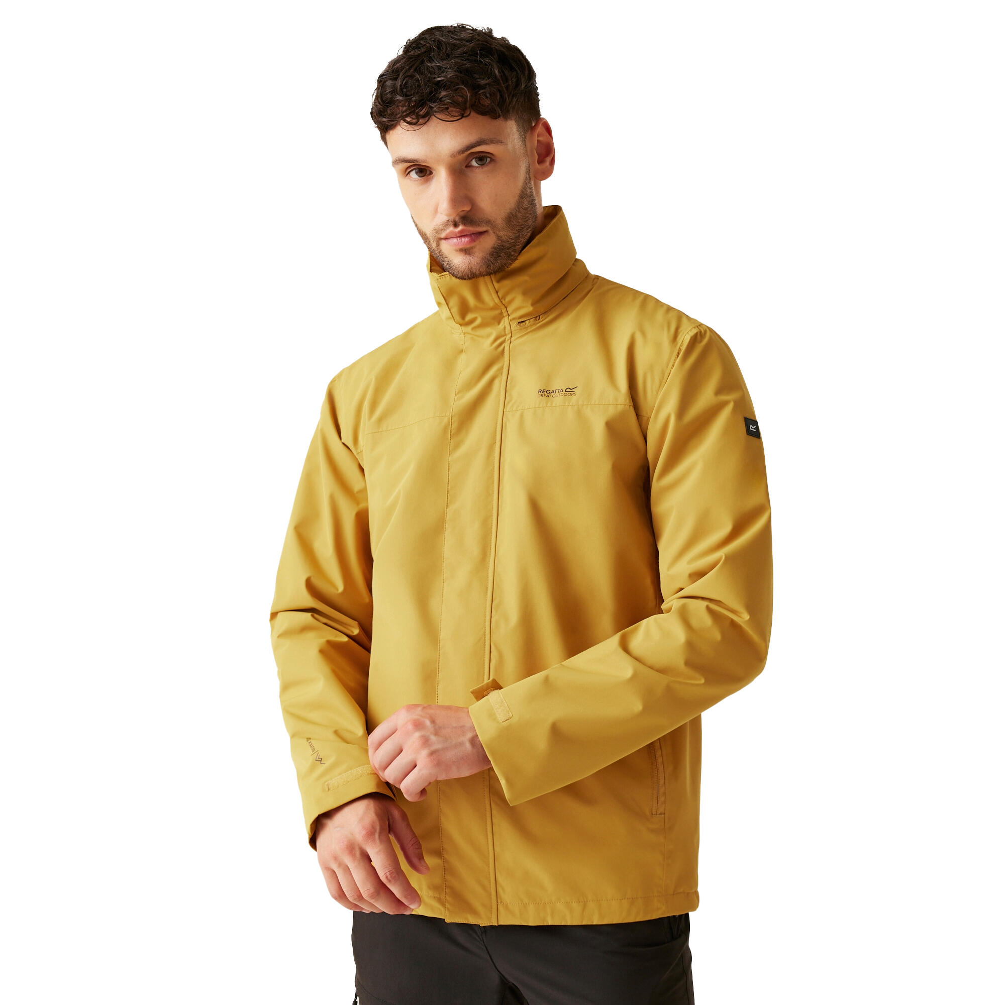 Veste Imperméable MATT Homme (Moutarde) 4/5