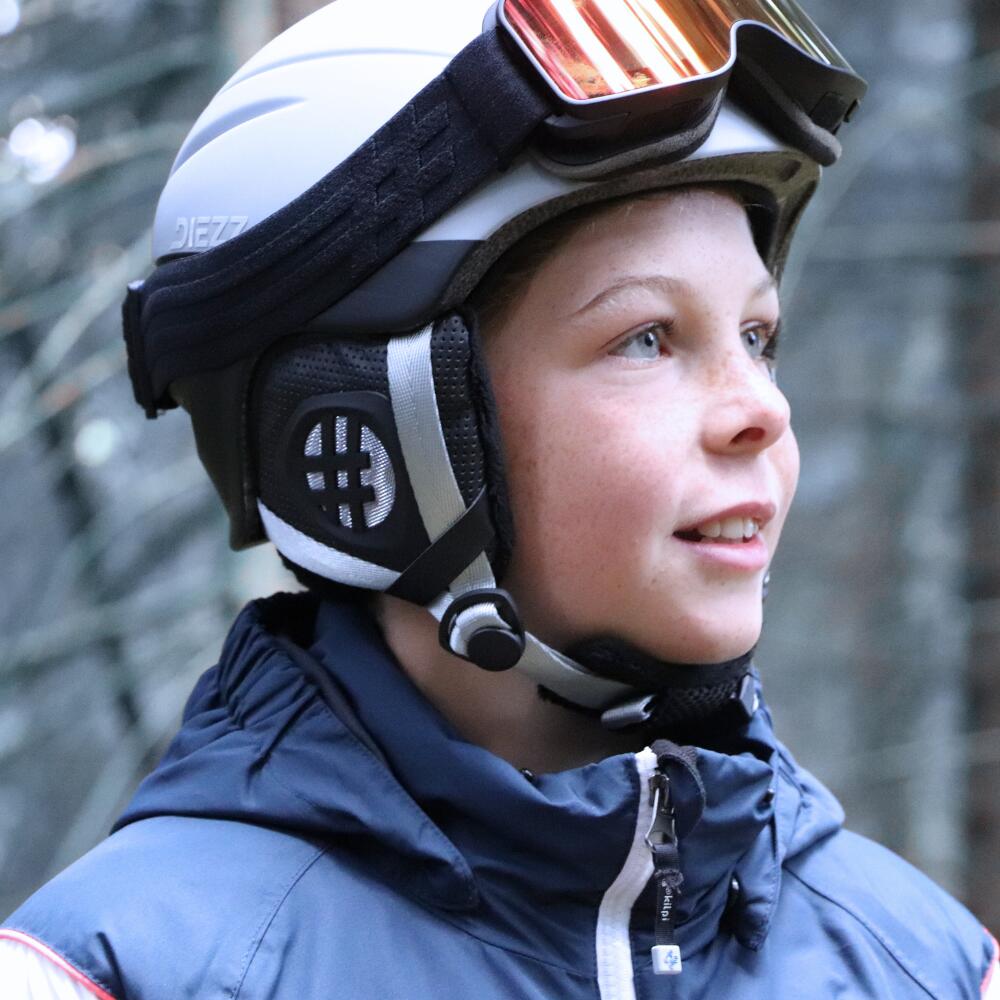 CASQUE TEEN sans visière GREY BLACK 5/6