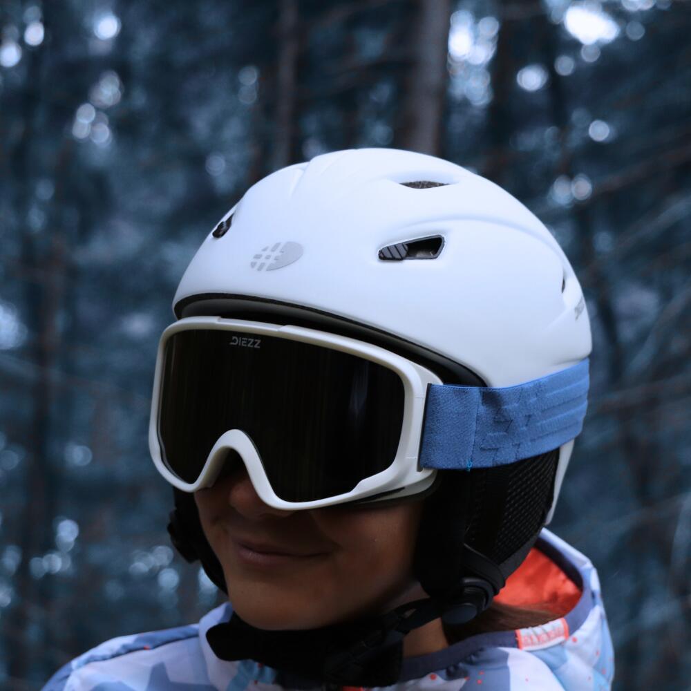 Skimaske PARLOUP 12-16 Jahre Blue Silver 5/5