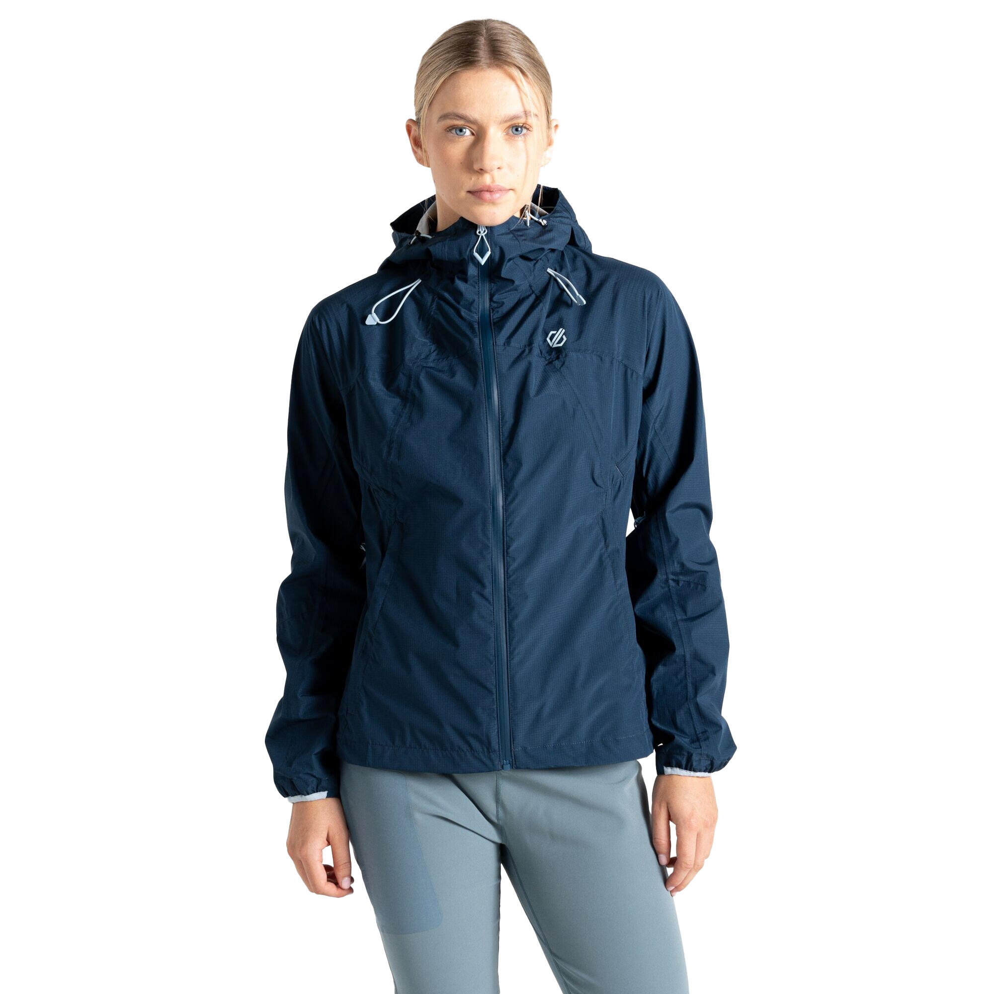 Dames Breathe Easy Waterdichte Jas (Maanlicht Denim) 4/5