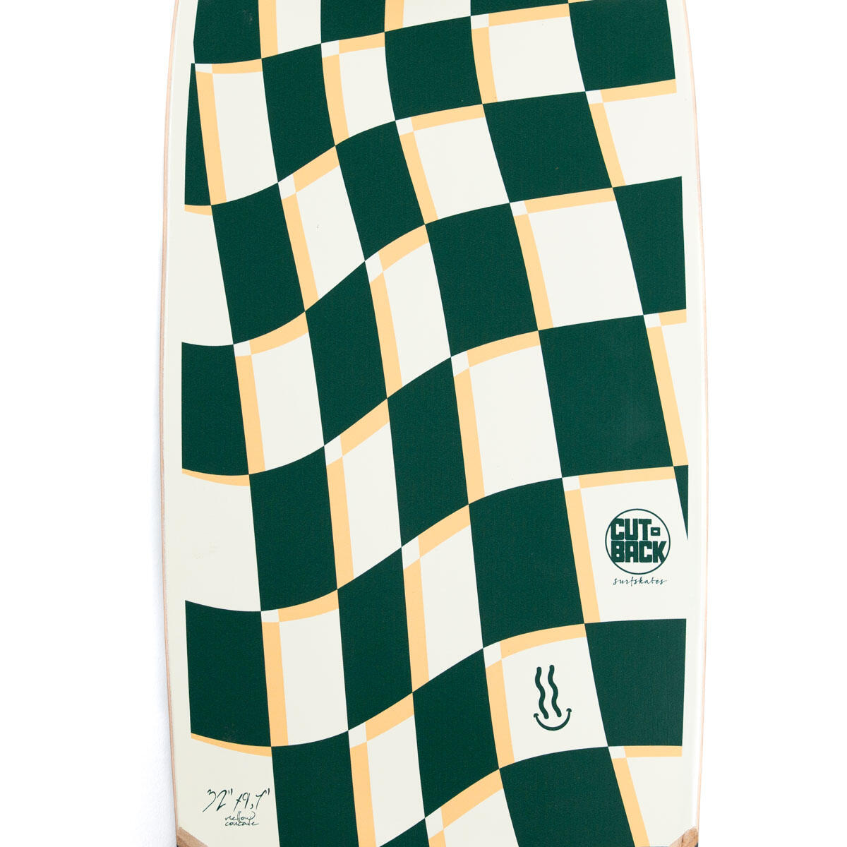 Deck Cutback Surfskates Checkmate 32" 3/3
