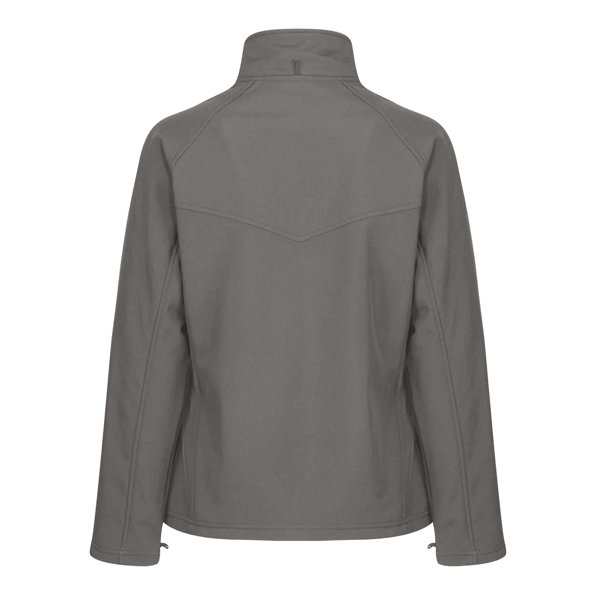 Regatta UPROAR Women's Softshell Jacket Water-Repellent Grey 2/5