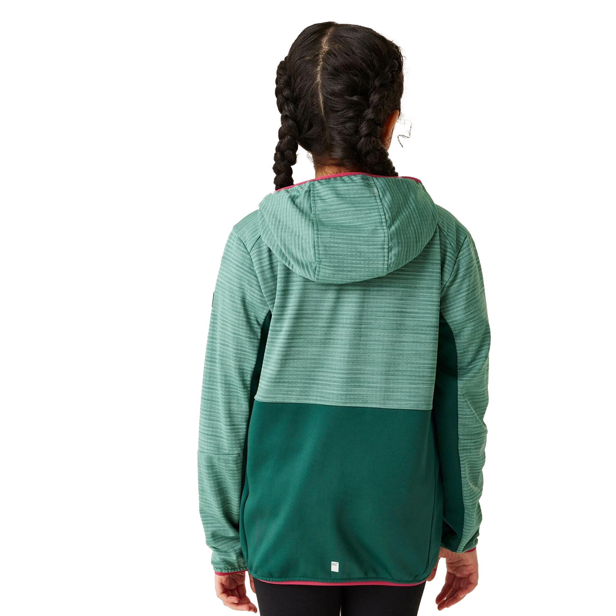 Kinder/Kinder Prenton III Jas (Regenwoud/Stoffig groen) 3/5