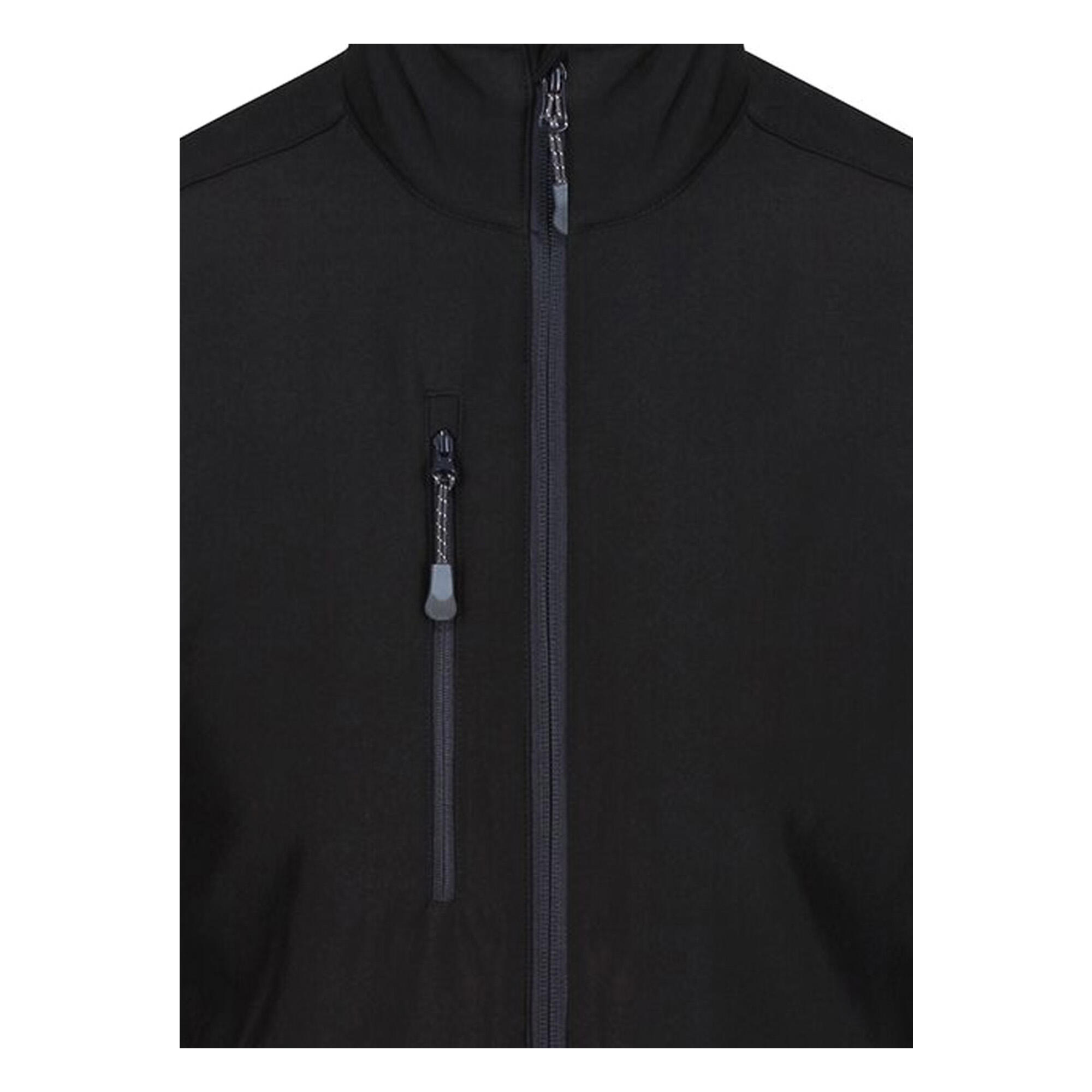 Veste Softshell Homme (Noir) 3/4