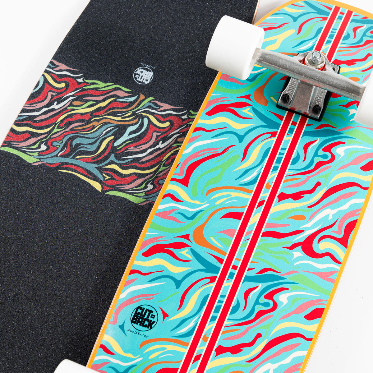 Surfskate Cutback Surfskates Camo 32" LT 3/6