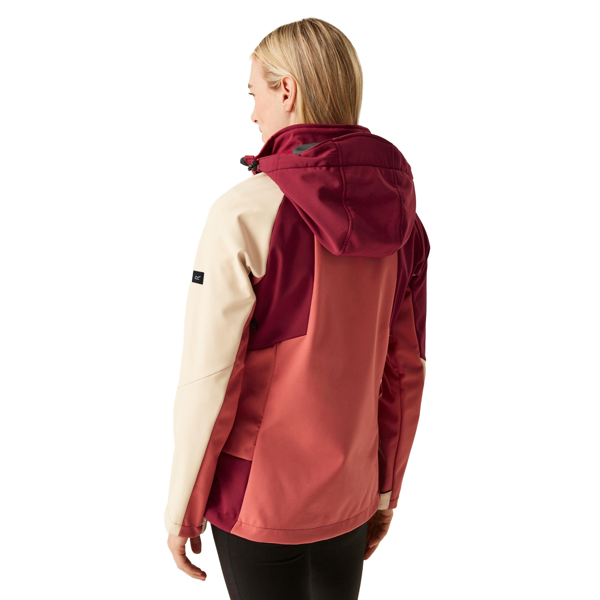 Veste Softshell DESOTO Femme (Rouge Foncé / Rouge Clair) 3/5
