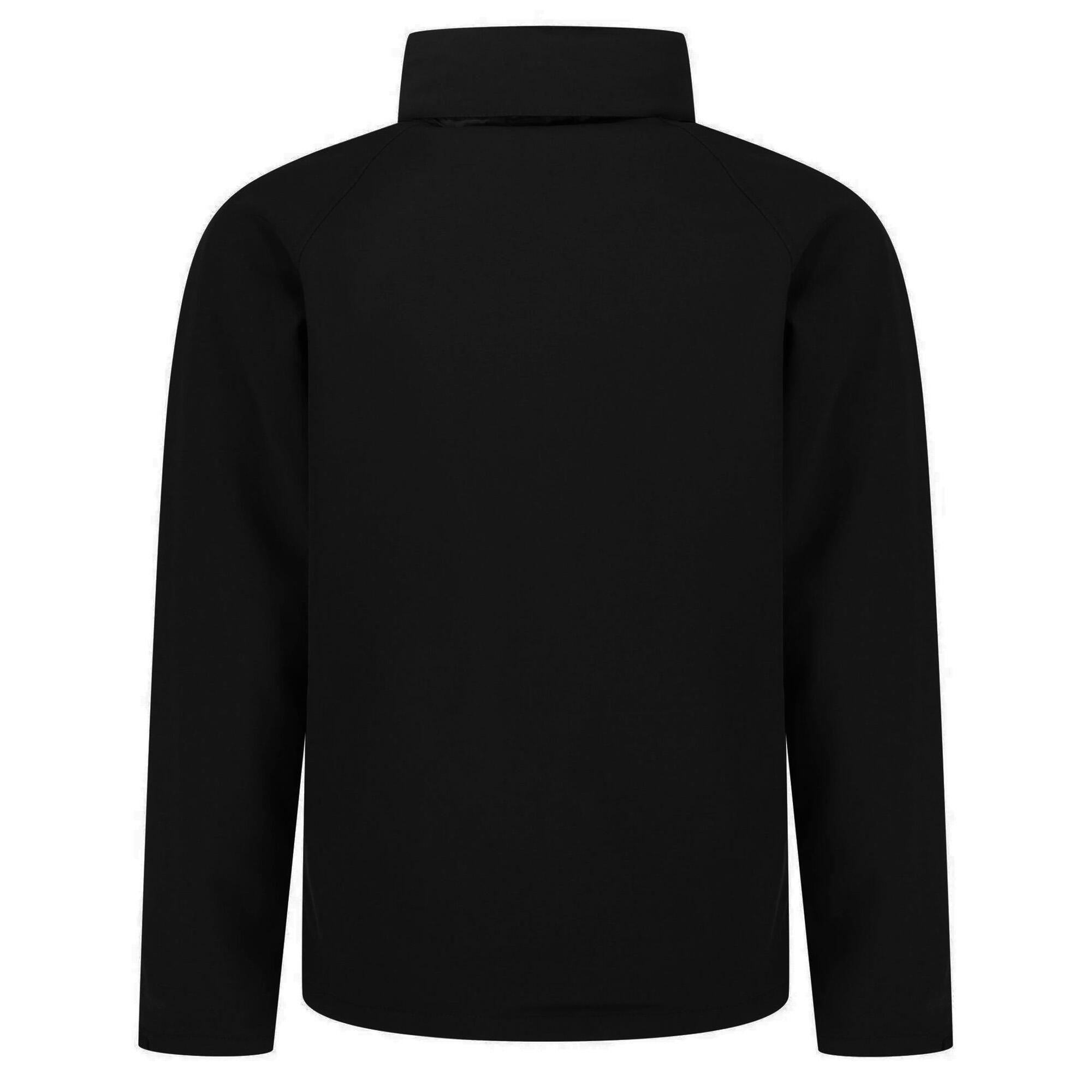 Heren Soft Shelljasje (Zwart) 2/4