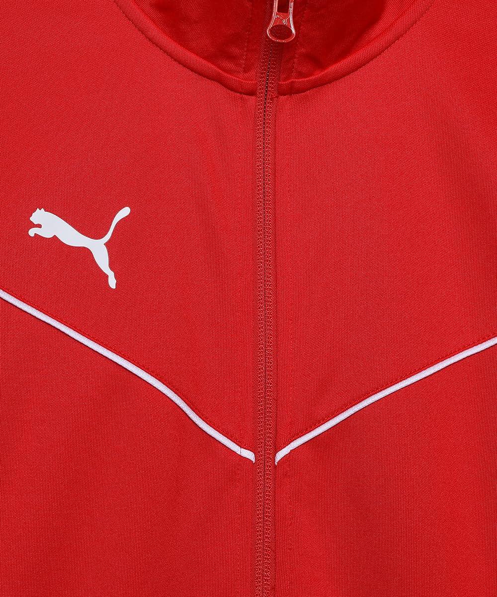 TeamRISE Polyester Trainingsjas voor kinderen/Kinderen (Rood) 3/4