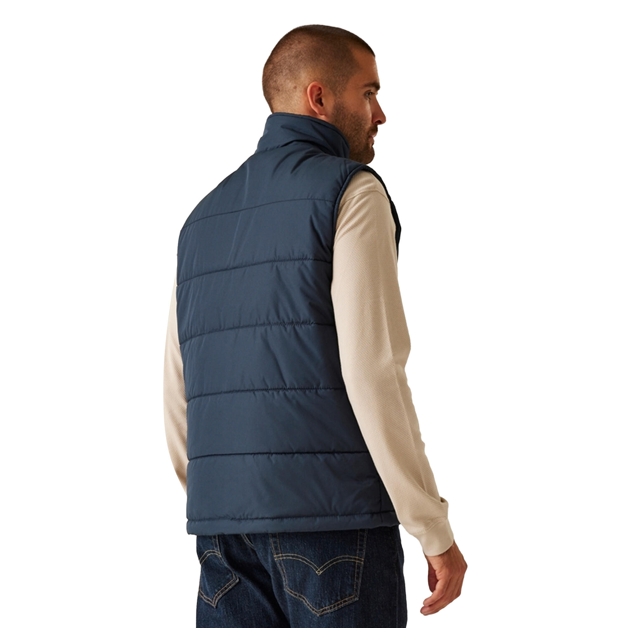 Veste Bodywarmer Isolée Standout Altoona Pour Hommes (Bleu Marine) 3/5
