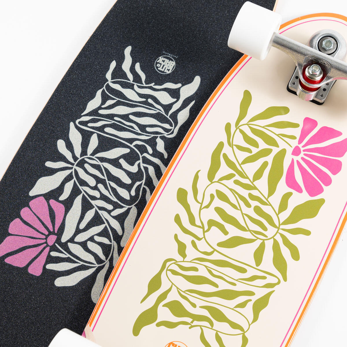 Surfskate Cutback Surfskates Flower 32" ST 3/6