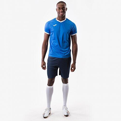 Joma Academy Set di Equipaggiamento Corto per Uomo - Blu Royal XL 4/5