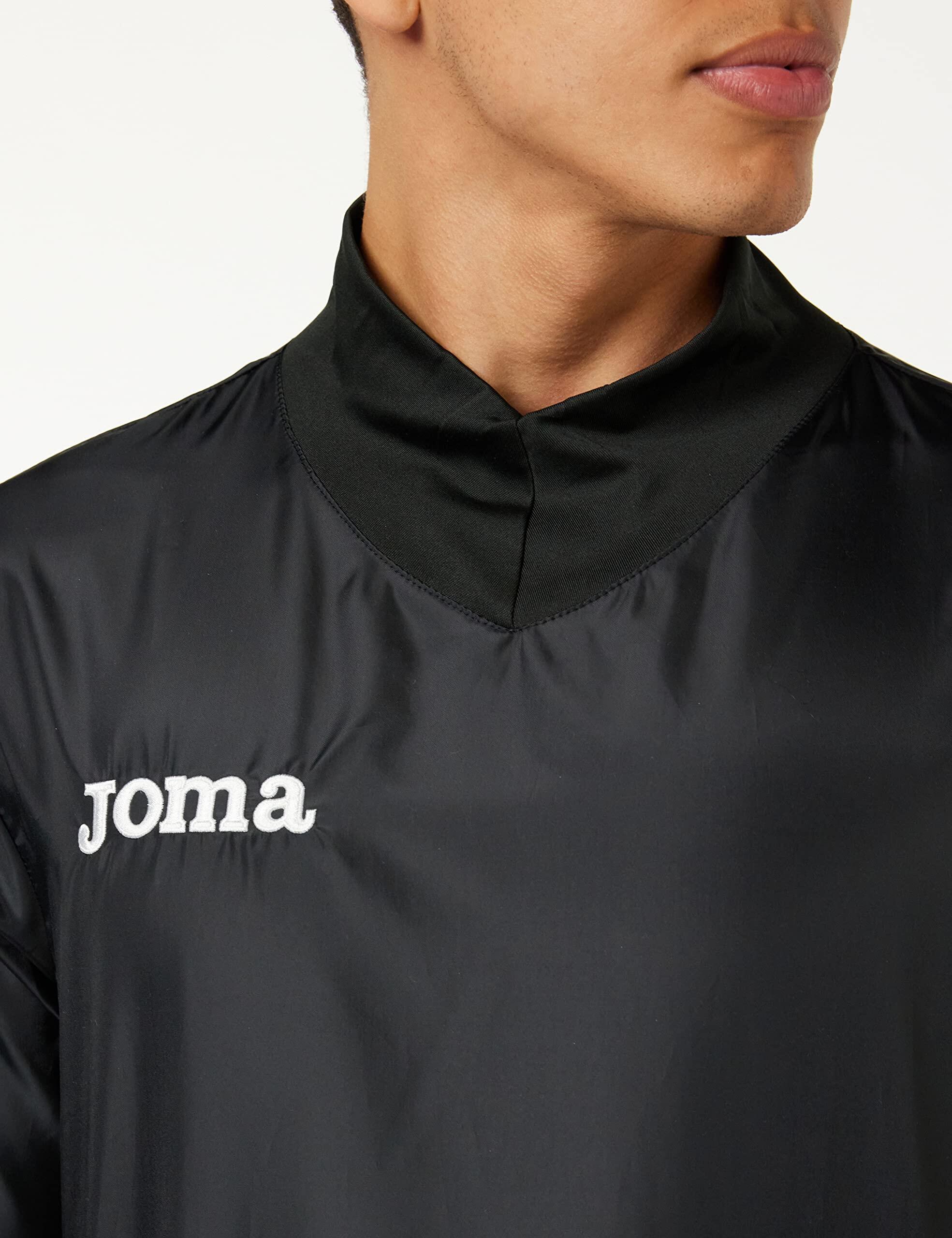 Joma Cortavientos Wind Polyester Black Jacket Adult 2/5