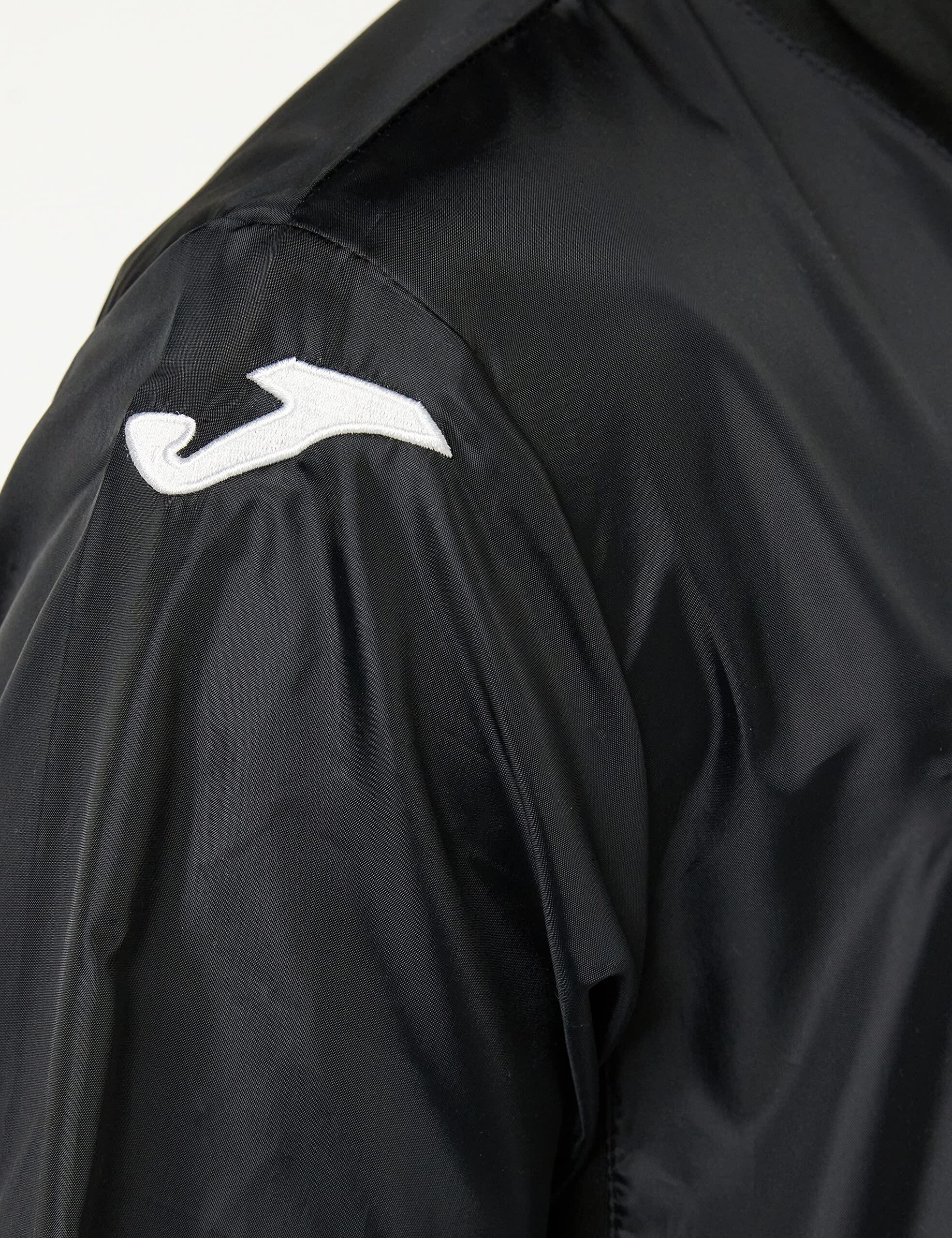 Joma Cortavientos Wind Polyester Black Jacket Adult 4/5