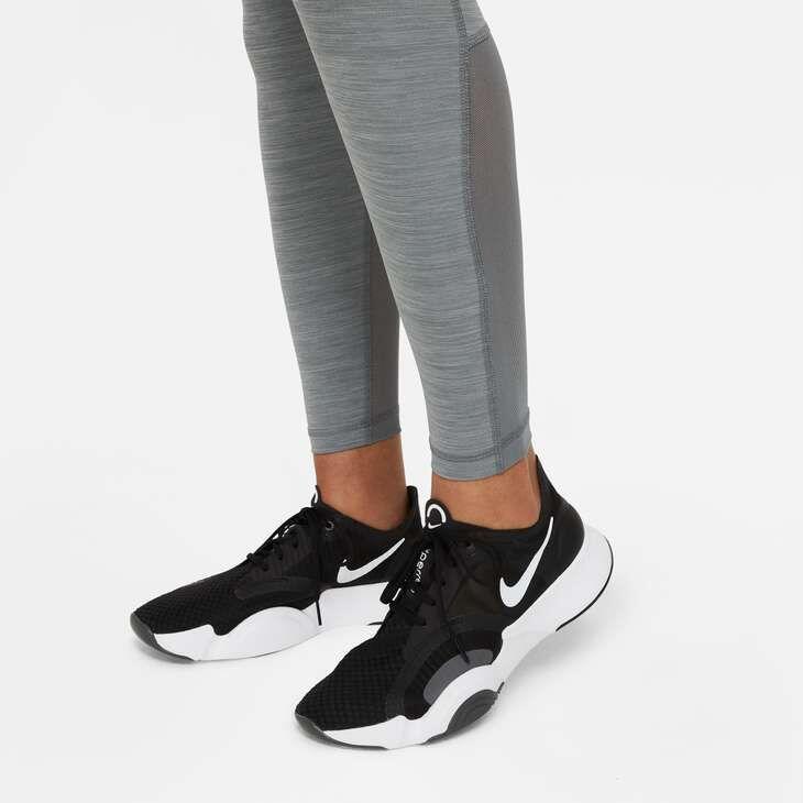 Leggings nike grigio 3/4