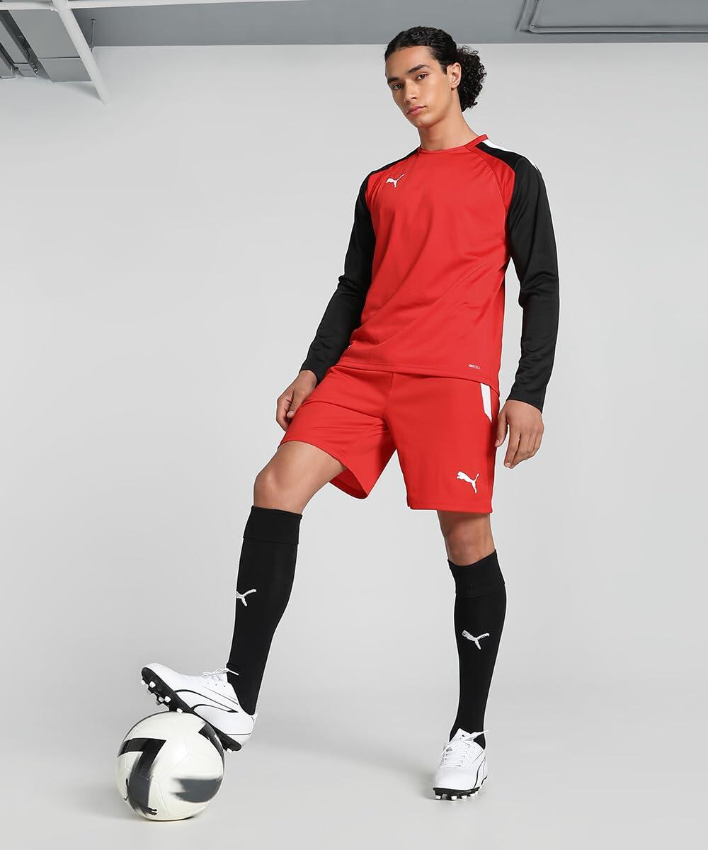 Pantaloncini Uomo Puma TeamLIGA Rosso 5/7