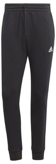 Pantaloni in felpa tapered per uomo Adidas Essentials - XS Nero