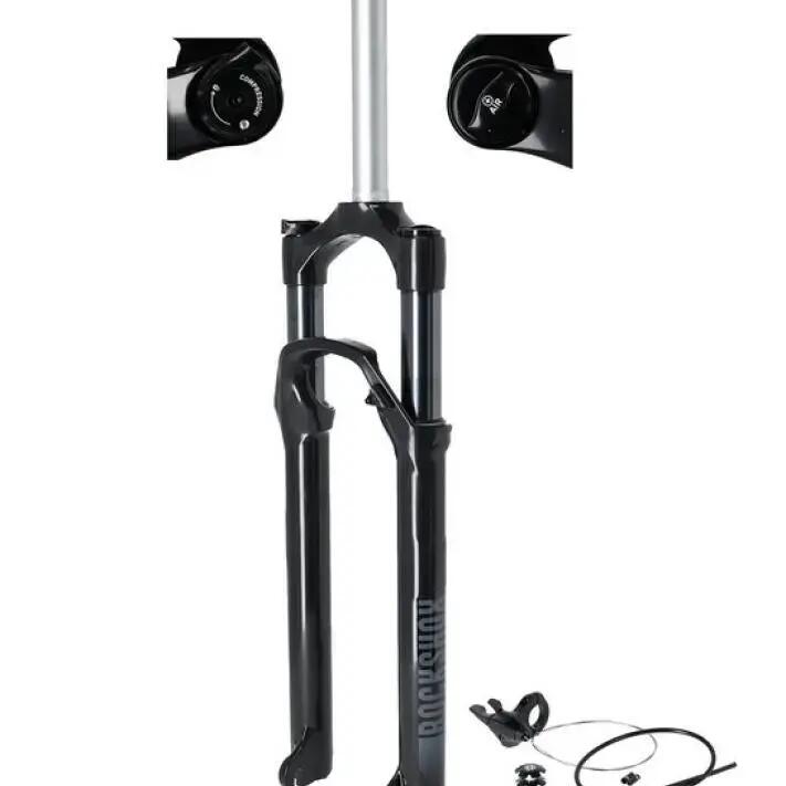 RockShox Recon Silver RL 27.5" Suspension Fork — 100mm, OneLoc, Black.