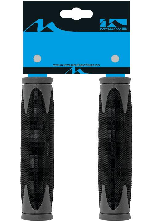 Chwyty Atb Czarno/Szare 130Mm 2-Komponentowe