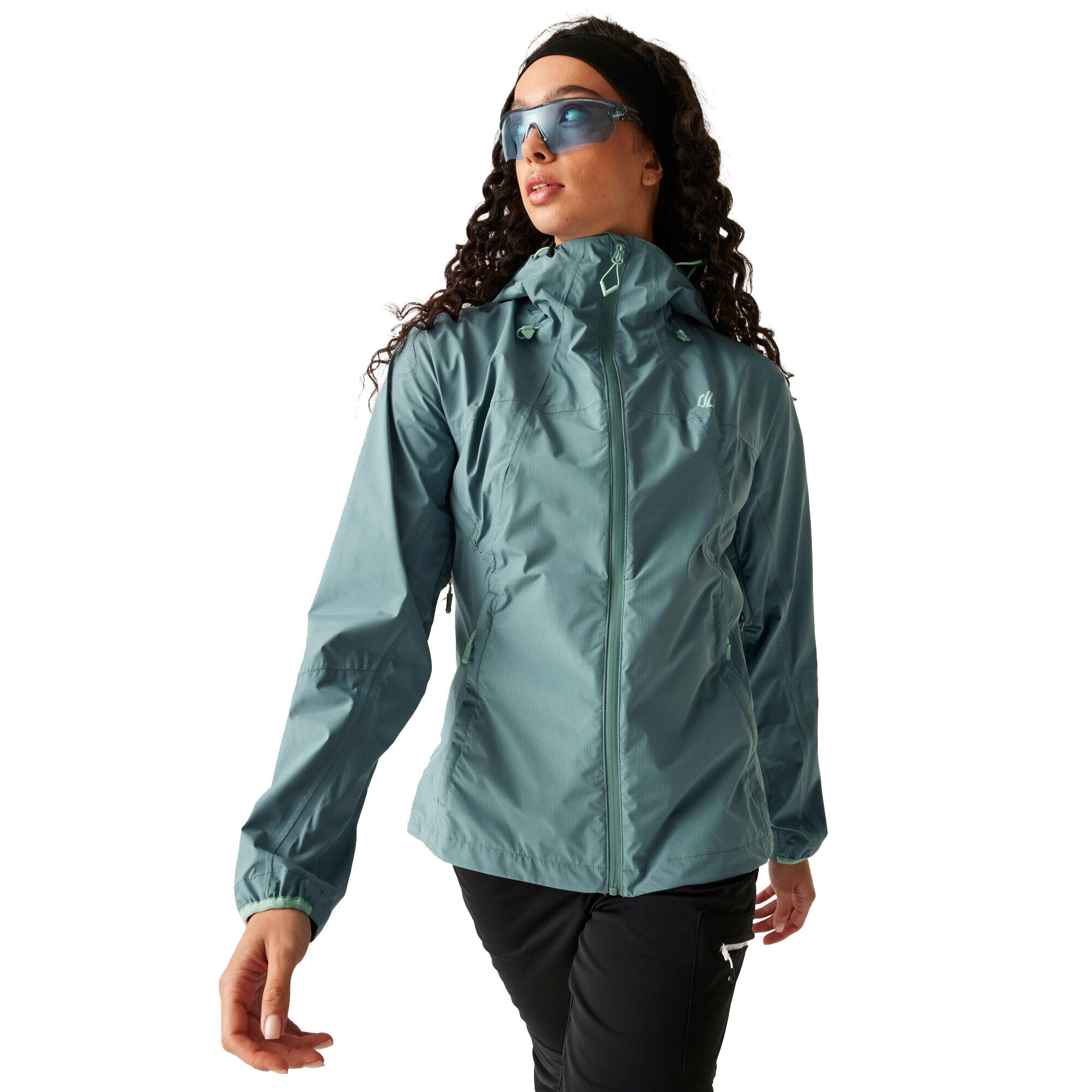 Dames Breathe Easy Waterdichte Jas (Element Grijs) 4/5