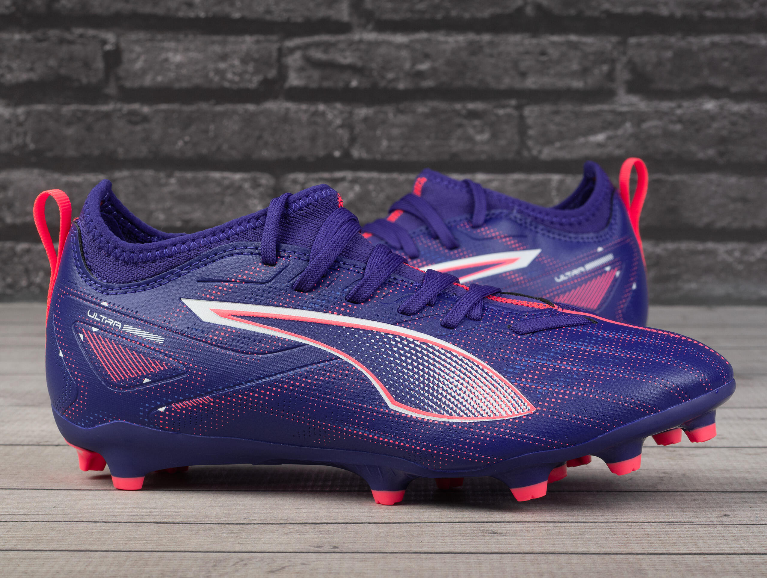 Crampons Puma Ultra 5 Match FG/AG para Crianças 2/7