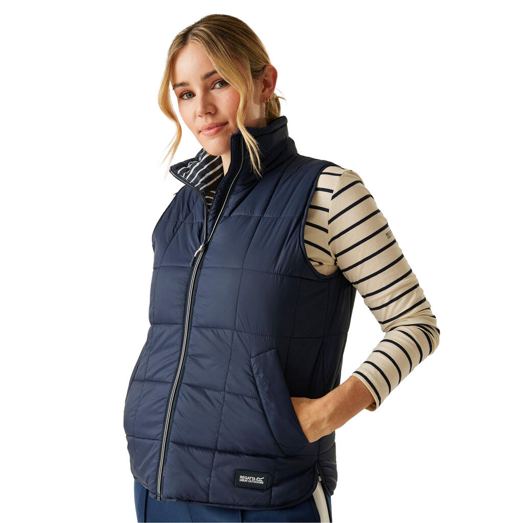Womens/Ladies Courcelle II Quilted Gilet (Navy)
