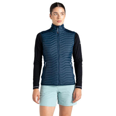 Dames altimeter ii gilet (maanlicht denim)