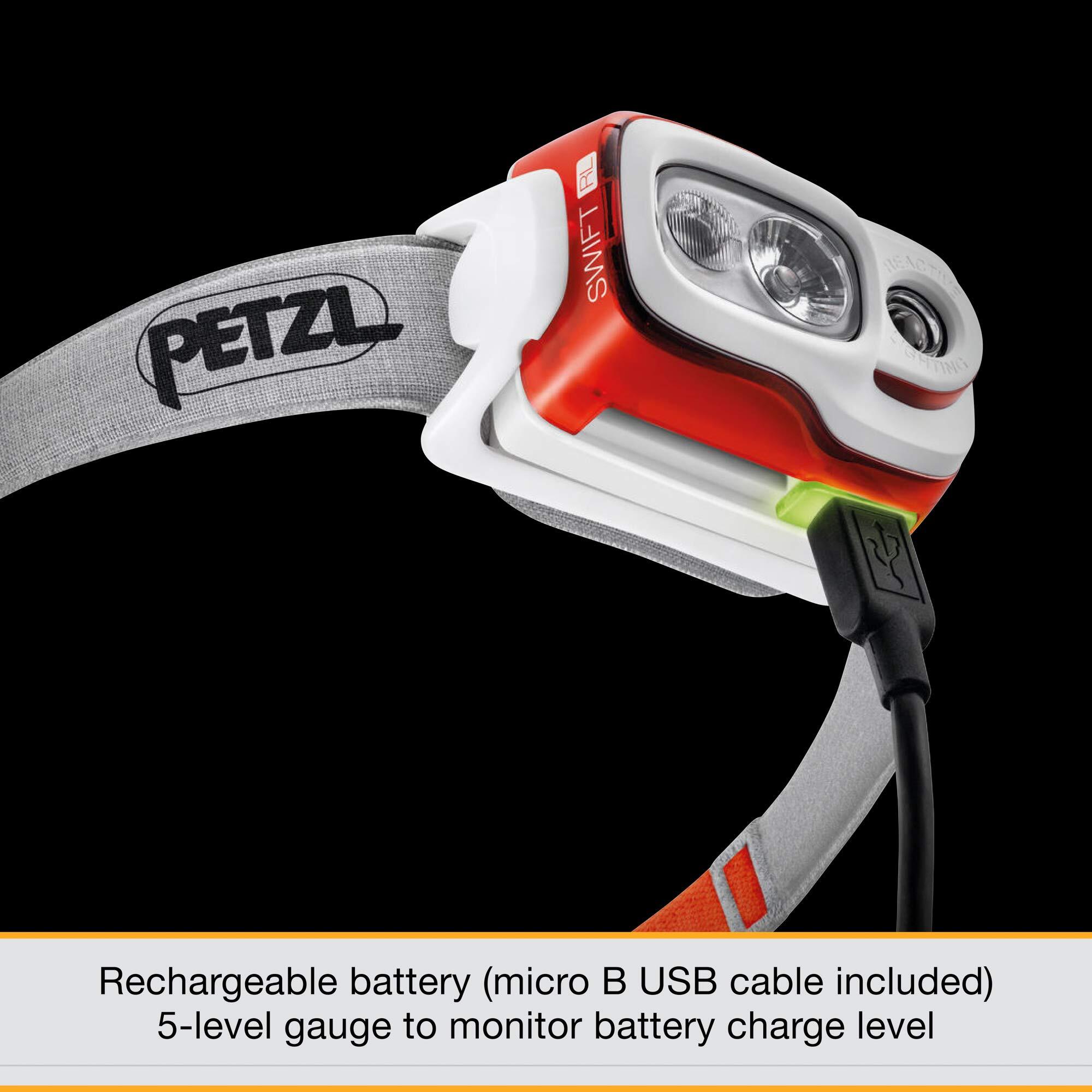 Lampada frontale Petzl Swift Rl 2/3