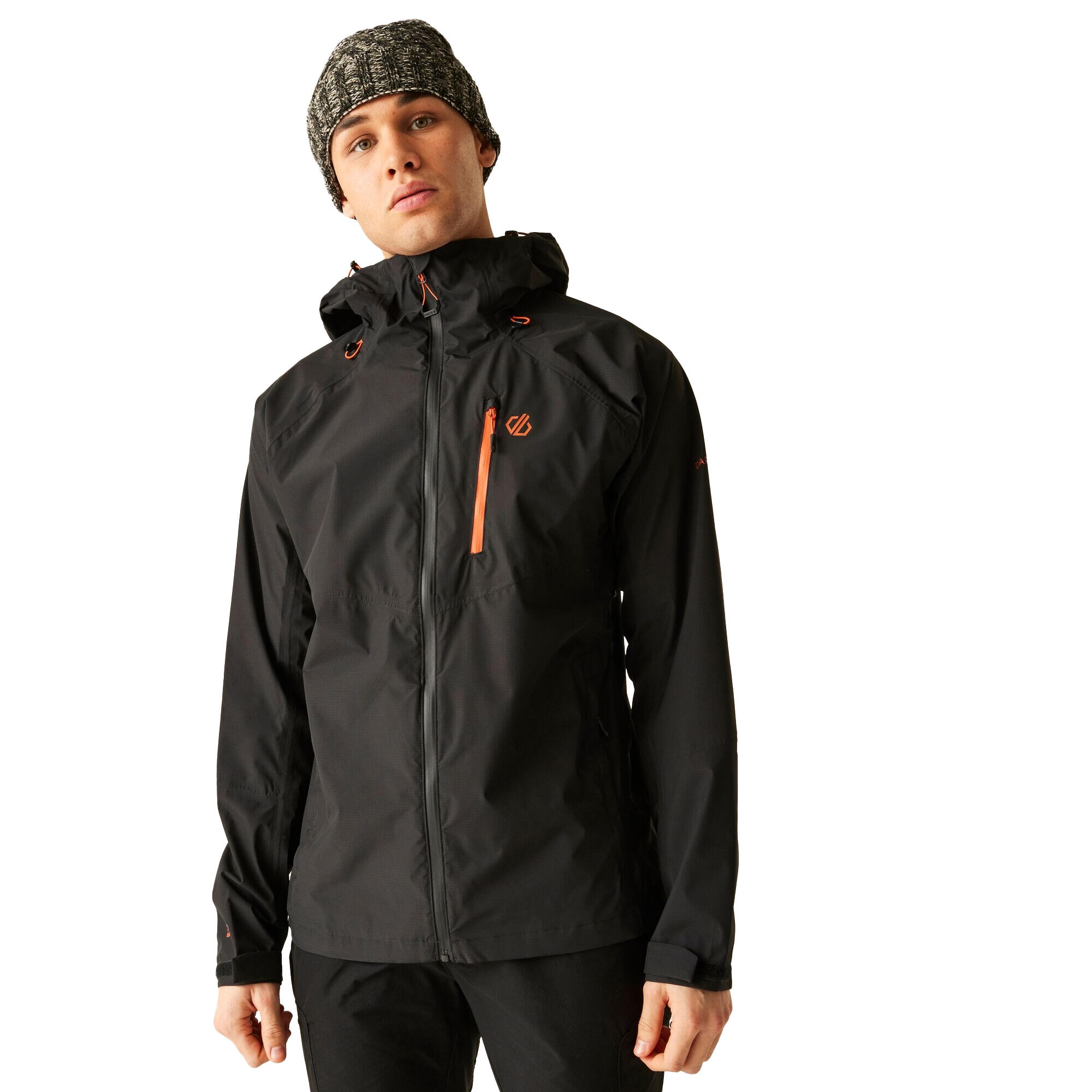 Waterdichte jas Breathe Out voor heren (Zwart) 4/5